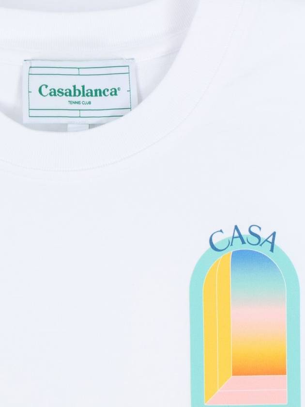 Casablanca Color Larc Print T-Shirt - CASABLANCA - BALAAN 3