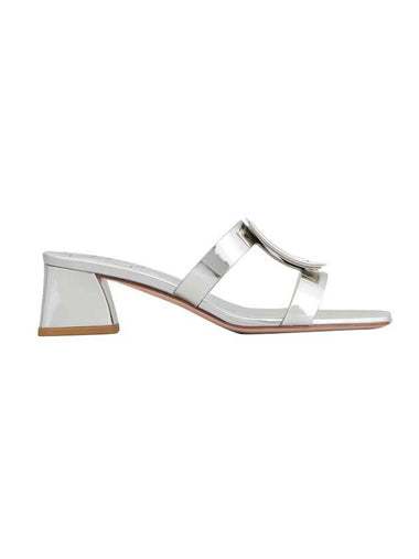 Biki Viv' Mule Silver - ROGER VIVIER - BALAAN 1