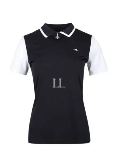 Women's Antonia Golf Polo Shirt Navy - J.LINDEBERG - BALAAN 2