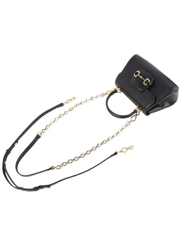 703848 Horsebit 1955 Top Handle Mini Cross Bag 34301 2 - GUCCI - BALAAN 4