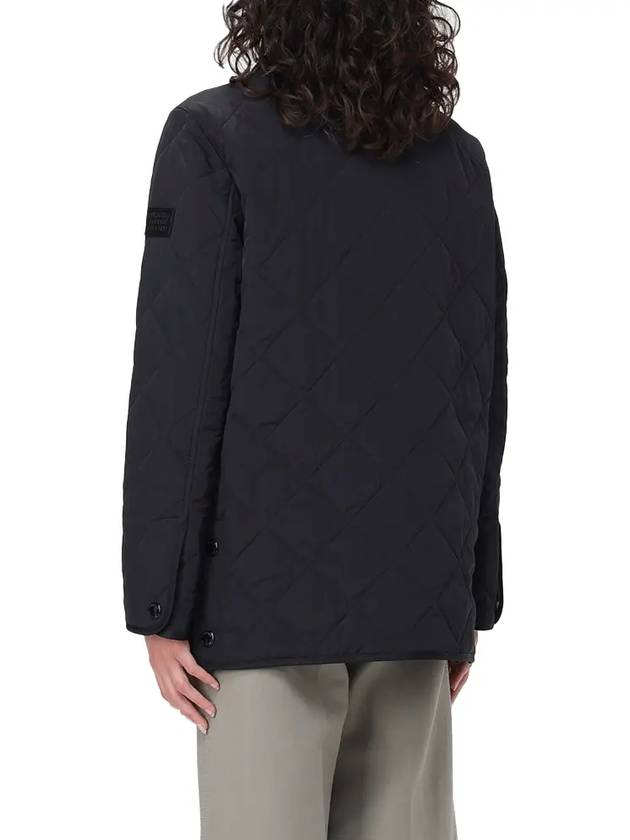 Diamond Quilted Thermoregulated Barn Jacket Black - BURBERRY - BALAAN 5