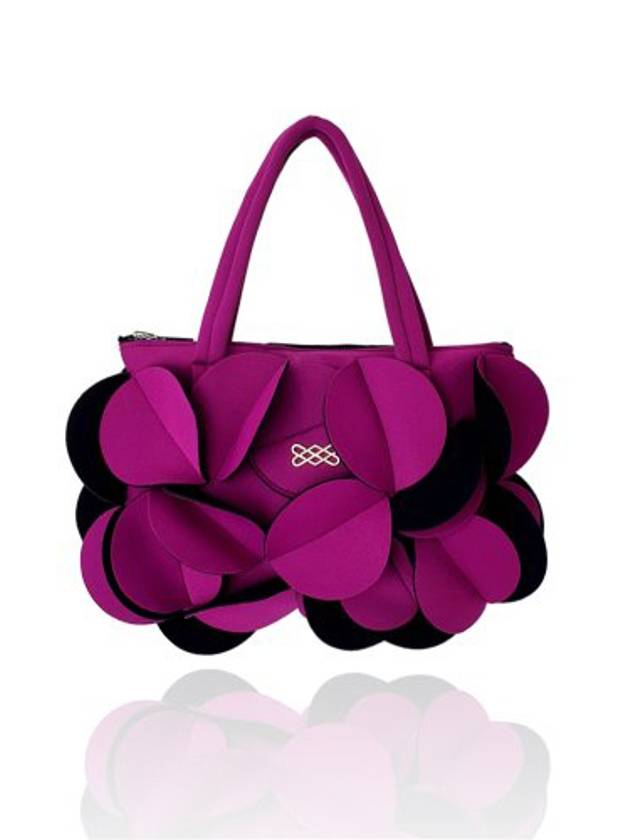 Women's Flower Tote Bag Purple - SUIN - BALAAN 2