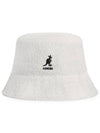 K3050ST WHITE bucket hat - KANGOL - BALAAN 4