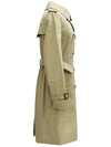 Women's Mid-Length Kensington Heritage Trench Coat Beige - BURBERRY - BALAAN.