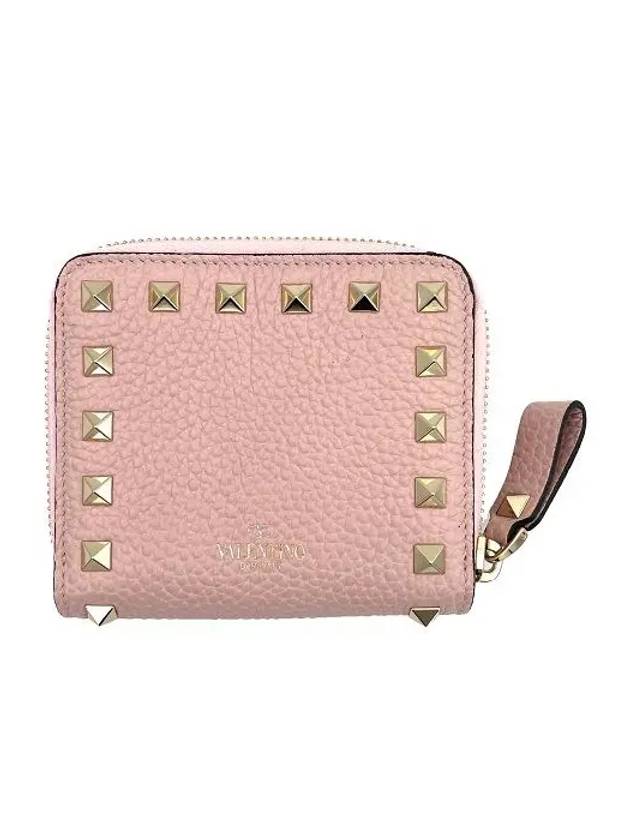 Garavani Rockstud Half Wallet MW2P0649VSH W34 - VALENTINO - BALAAN 3