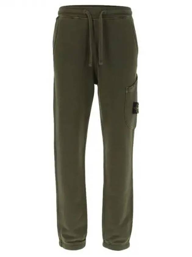 Cotton Cargo Jogging Pants Green - STONE ISLAND - BALAAN 2