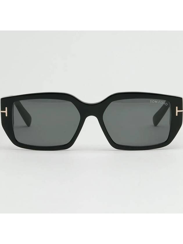 Sunglasses TF989 01A SILVANO 02 Horn rimmed black square - TOM FORD - BALAAN 3