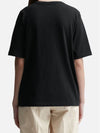 Handwriting Comfort Fit Short Sleeve T-Shirt Black - MAISON KITSUNE - BALAAN 5