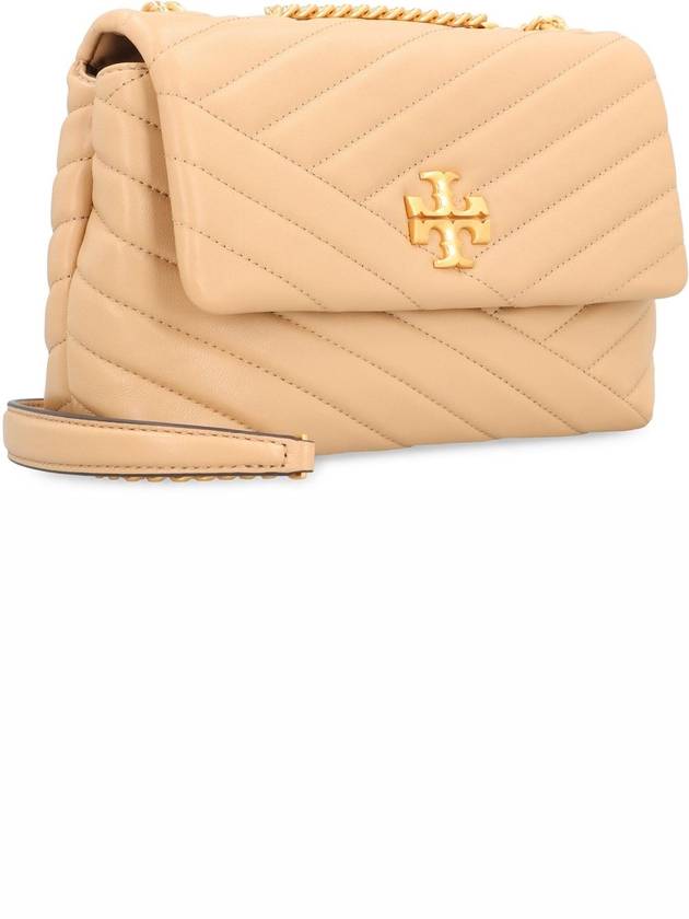 Kira Chevron Convertible Strap Small Shoulder Bag Desert Dune - TORY BURCH - BALAAN 4