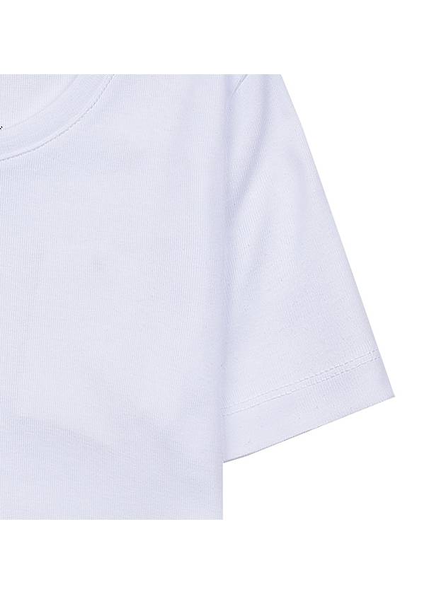 Women s Organic Cotton T Shirt WTT012 WH10 - MARINE SERRE - BALAAN 7
