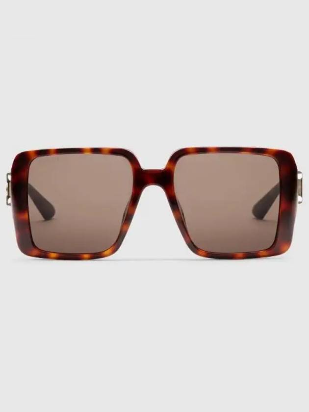 Special fit square sunglasses tortoiseshell 797438J16912323 - GUCCI - BALAAN 1