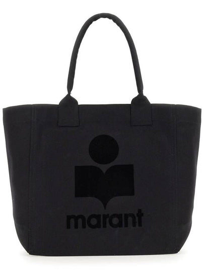 Small Yenky Logo Tote Bag Black - ISABEL MARANT - BALAAN 2