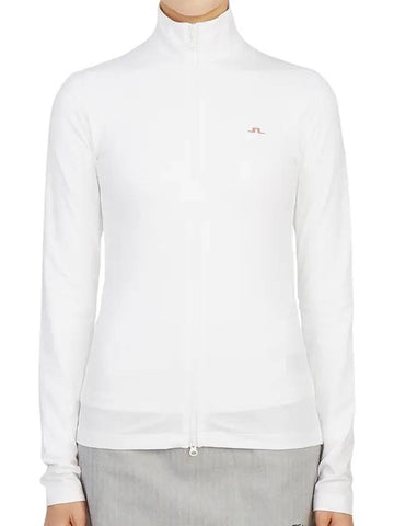 Women's Chet Mid Layer Zip-Up Jacket White - J.LINDEBERG - BALAAN 1