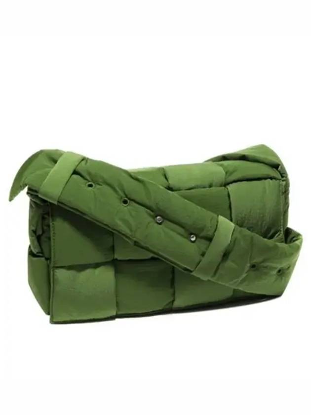 Padding Tech Medium Cassette Cross Bag Avocado - BOTTEGA VENETA - BALAAN 2