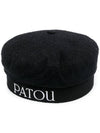 logo embroidery beret AC0020134999B - PATOU - BALAAN 1