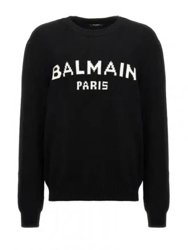 Paris Wool Sweater DH1KD000KG97 EAB - BALMAIN - BALAAN 1