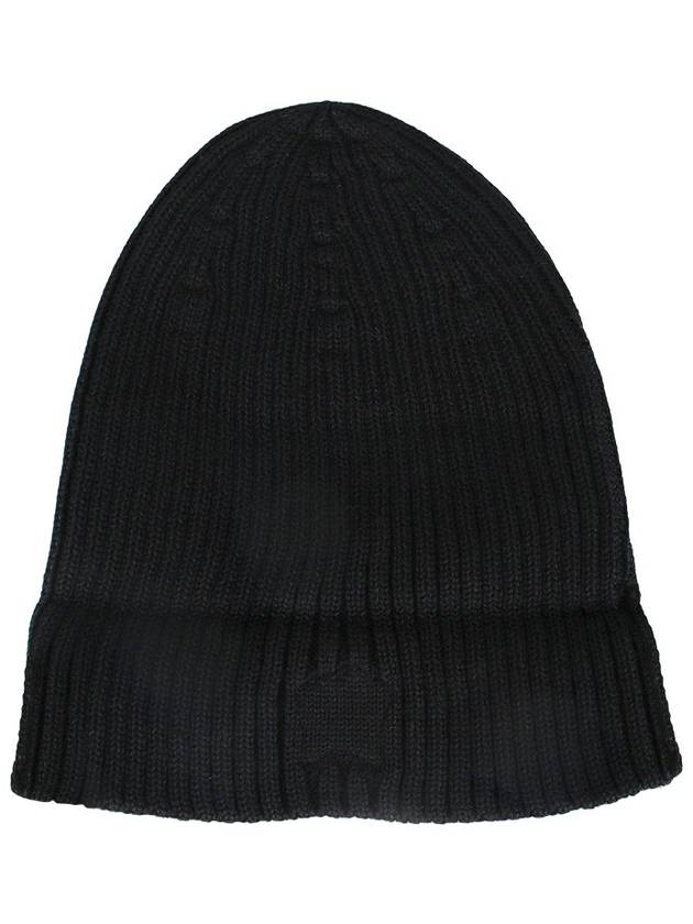 Wool Fox Head Beanie Black - MAISON KITSUNE - BALAAN 5