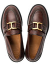 Marcie Calfskin Loafers Brown - CHLOE - BALAAN 3