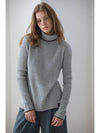 Caisienne cashmere basic knit gray - CAHIERS - BALAAN 6