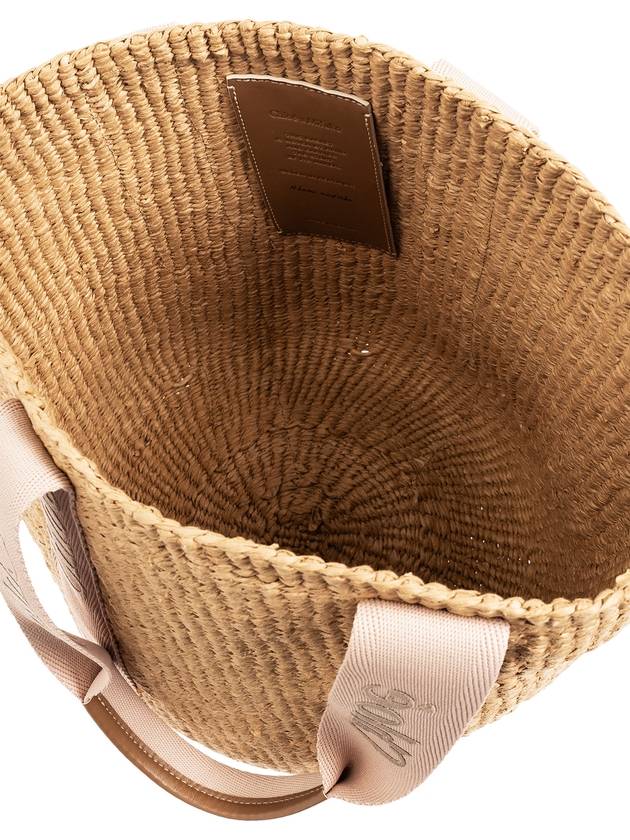 Woody Large Basket Tote Bag Beige - CHLOE - BALAAN 6