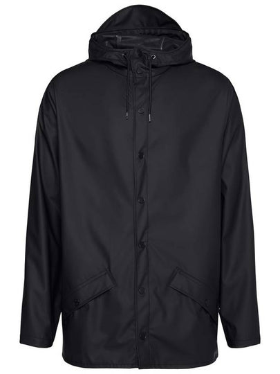 Men's Waterproof Raincoat Black - RAINS - BALAAN 2