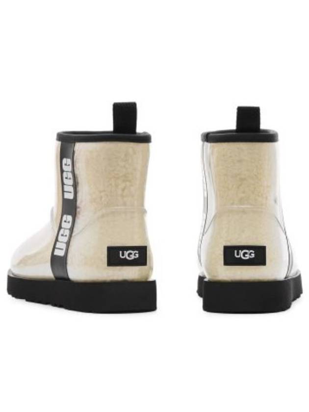 Women's Classic Clear Mini Rain Boots Natural - UGG - BALAAN 5