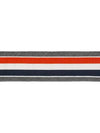 Super 120S Twill Tie Grey - THOM BROWNE - BALAAN 4