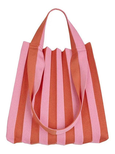 Two way shopper bag red pink - PLEATSMAMA - BALAAN 1