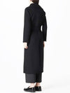 2429016043600 013 POLDO black long coat - MAX MARA - BALAAN 6