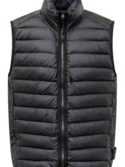 Loom Woven Chambers Recycled Nylon Down TC Vest Navy - STONE ISLAND - BALAAN 2