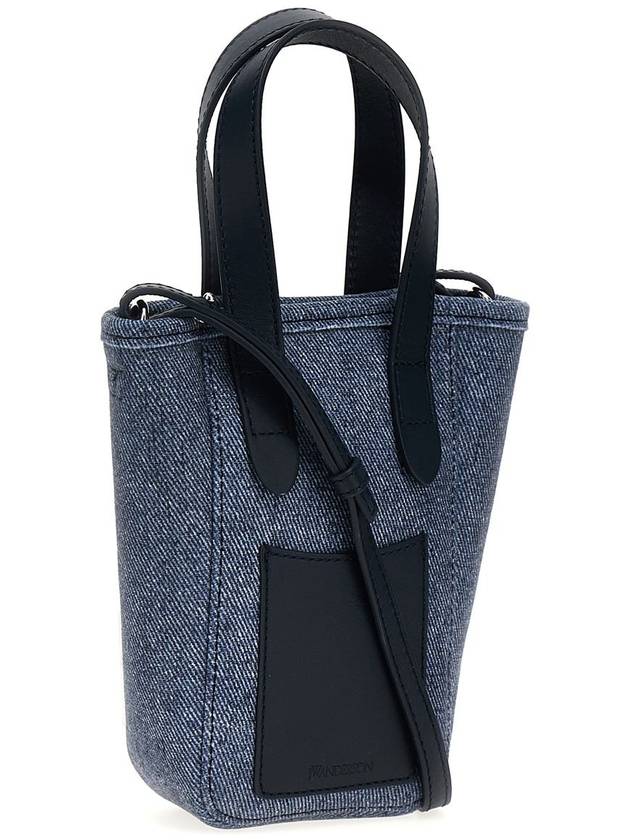 Anchor Patch Mini Belt Tote Bag Blue - JW ANDERSON - BALAAN 3