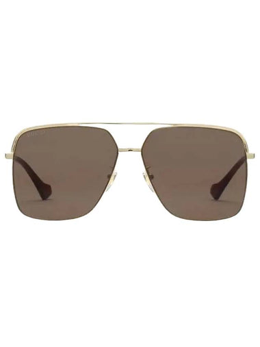 Specialized Fit Navigator Sunglasses Gold - GUCCI - BALAAN 1