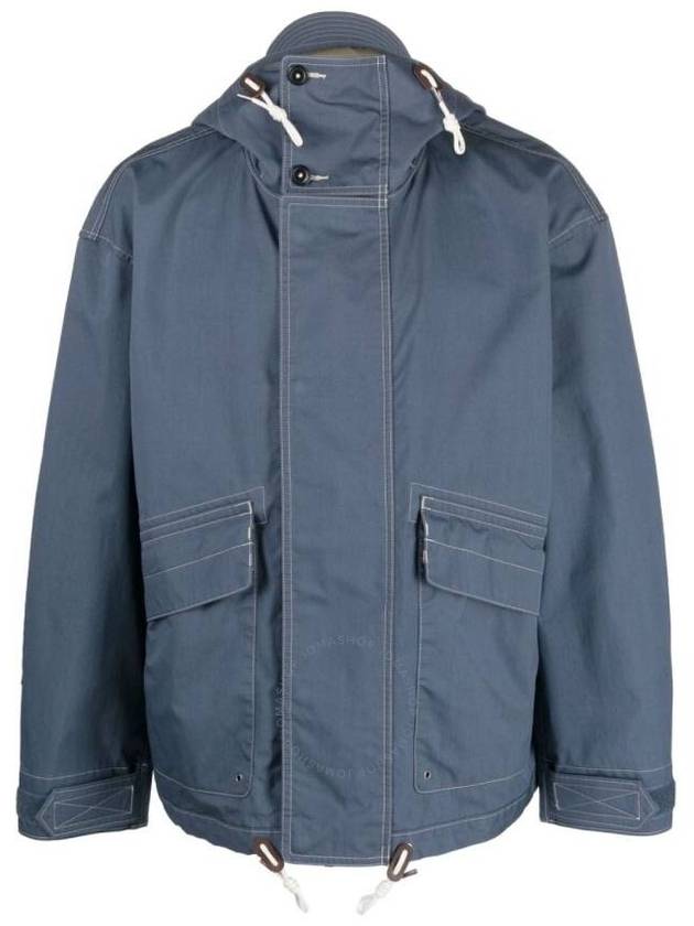 Contrast Stitch Hooded Windbreaker 710898328001 - POLO RALPH LAUREN - BALAAN 2