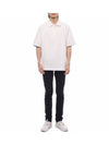 Men's Cotton Polo Shirt White - BURBERRY - BALAAN 4