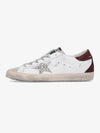 Superstar Glitter Tab Low Top Sneakers White - GOLDEN GOOSE - BALAAN 2