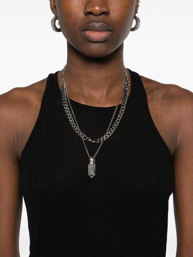 fine-ribbed tank top - RICK OWENS - BALAAN 5