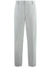 Cotton Silk Wide Leg Slacks Cloud - BOTTEGA VENETA - BALAAN 2