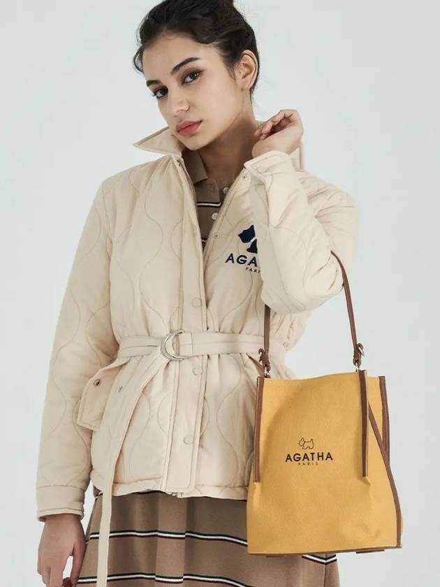 Open Cube Bucket Bag AGT213 551 - AGATHA APPAREL - BALAAN 4