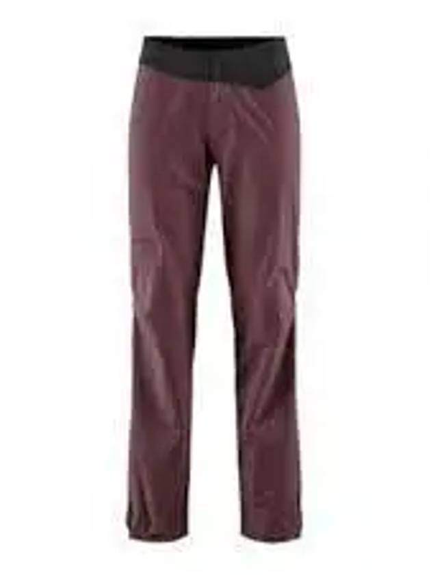 Women's Asynja Track Pants Amaranth Red - KLATTERMUSEN - BALAAN 2