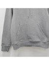 Heart Small Logo Hoodie Grey - AMI - BALAAN 6