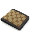 GG Logo Canvas Half Wallet Beige - GUCCI - BALAAN 4