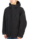 Men's Logo Applique Lightweight Windbreaker Black - BURBERRY - BALAAN 6