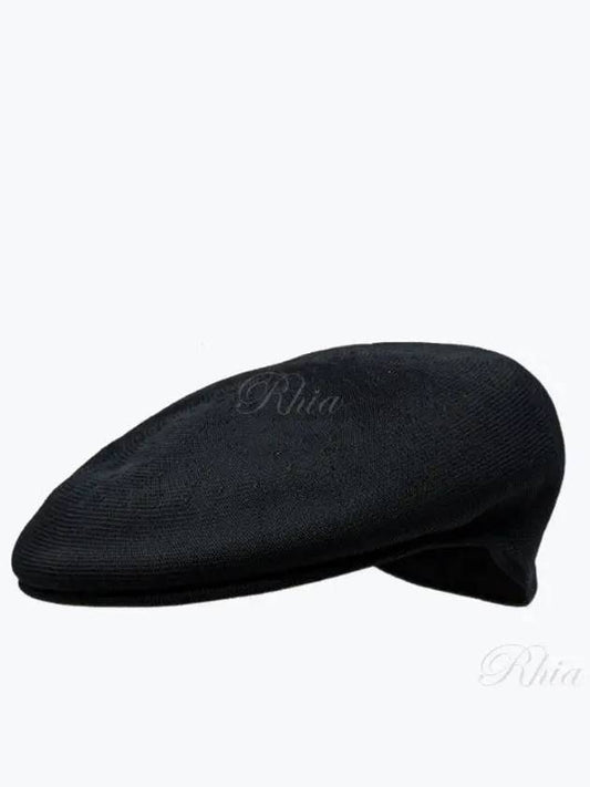 0287BC Black Tropic 504 Hunting Cap - KANGOL - BALAAN 1