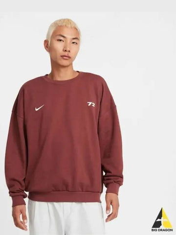 Man Club Oversized Crew Neck Sweatshirt 231 - NIKE - BALAAN 1