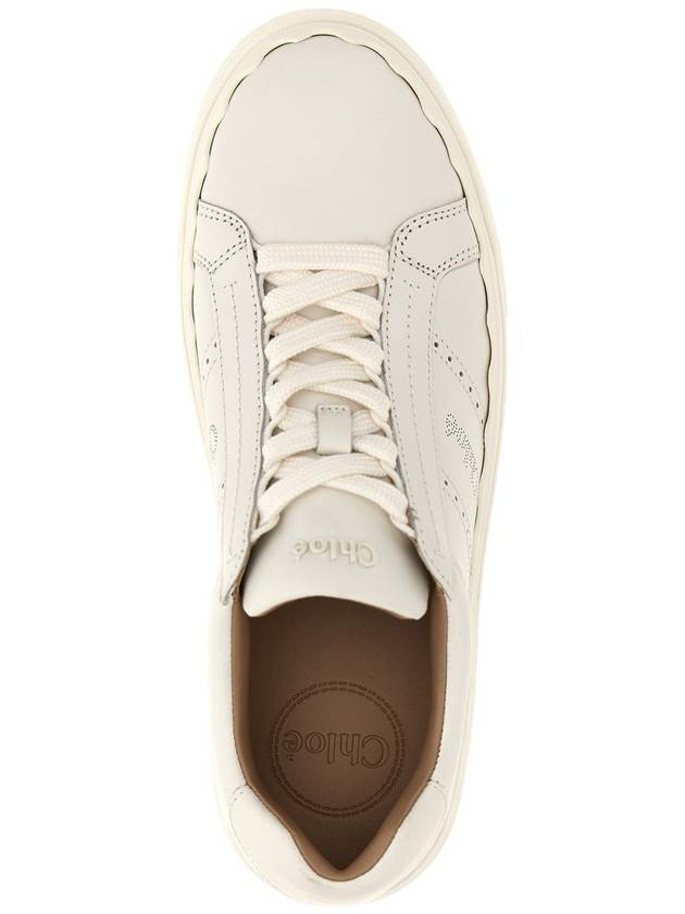 Lauren Low Top Sneakers White - CHLOE - BALAAN 4