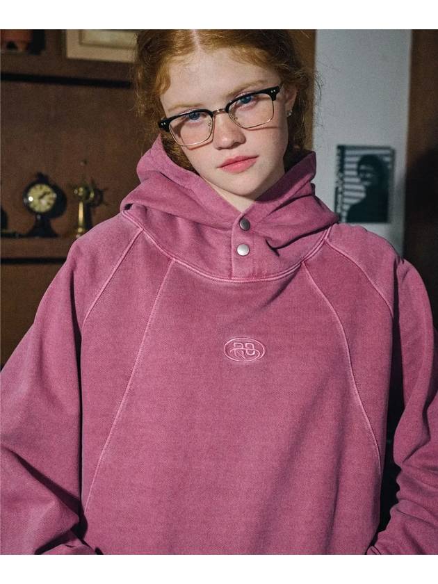 Pigment Snap Hoodie Dusty Pink - CPGN STUDIO - BALAAN 4