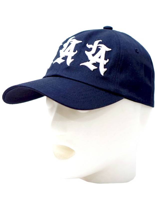 Men's Embroidered Ball Cap Navy 013 - ELWKSTUDIO - BALAAN 1