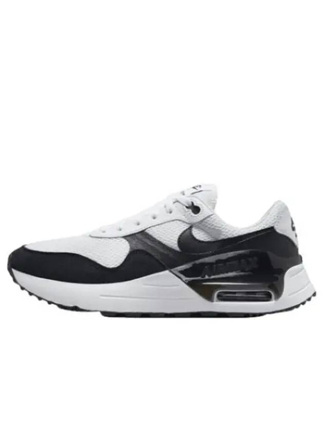 Air Max System Low Top Sneakers Black White - NIKE - BALAAN 2