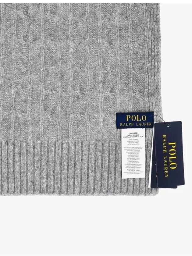 PC0731 032 Cable Knit Muffler Shawl - POLO RALPH LAUREN - BALAAN 4