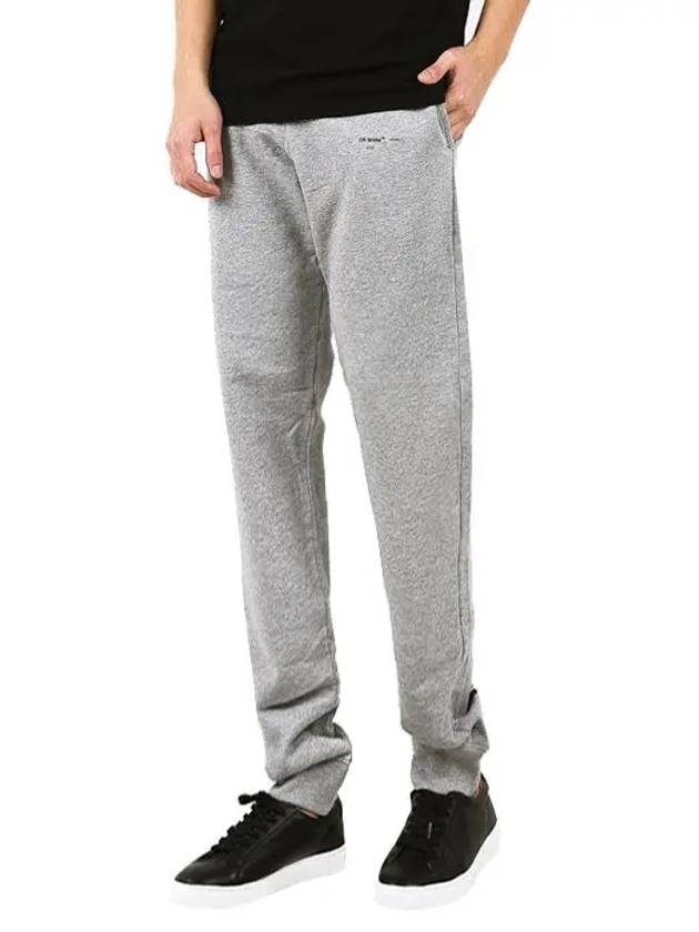 Arrow printing training jogger pants OMCH008E - OFF WHITE - BALAAN 2